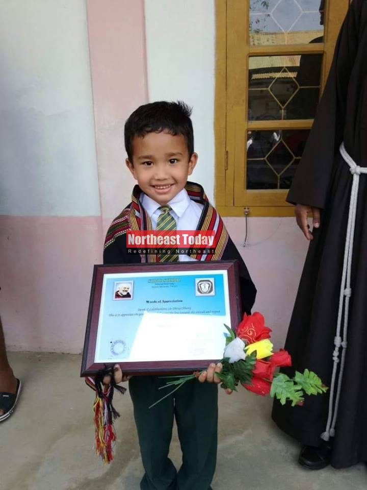 The Little Boy Who Took A Chicken To The Hospital Is Rewarded By His School