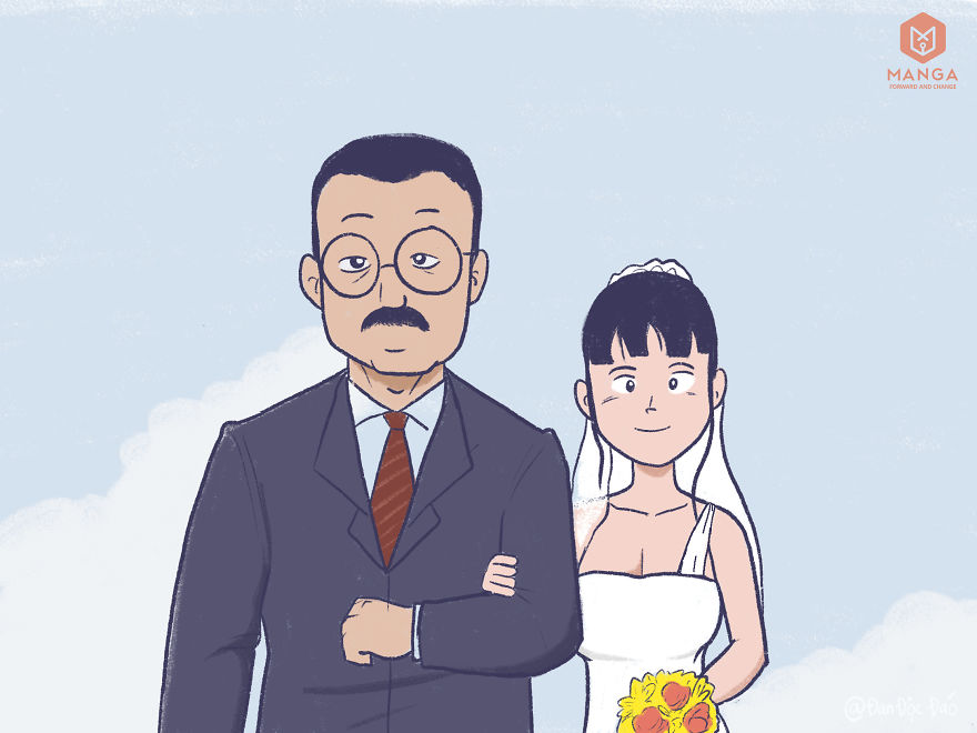 Illustration Of The Tragic Story Of A Girl Who Lost Her Fiance Will Break You Heart