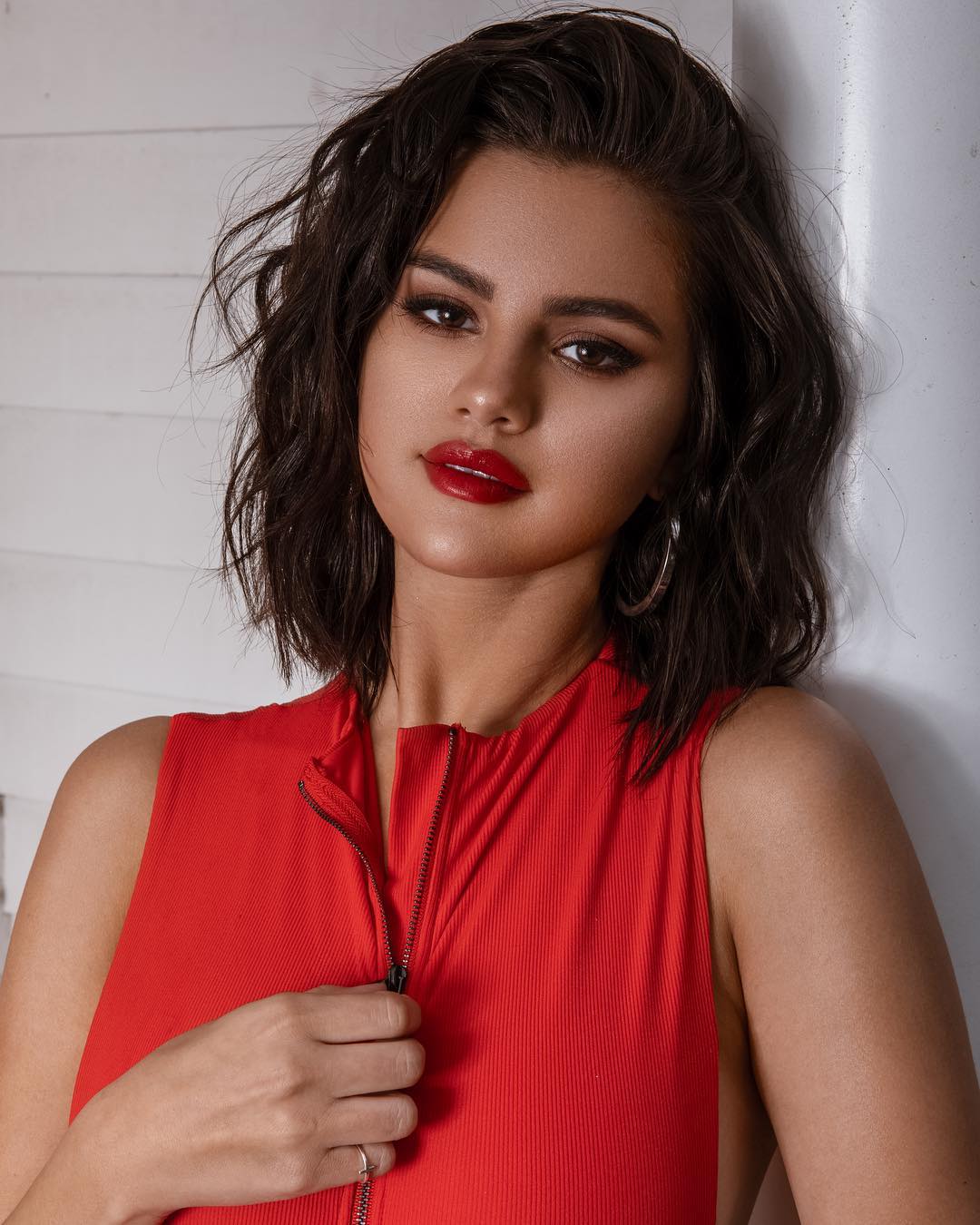 Selena Gomez Sizzles In Red Bikini That She Designed To Hide Her Kidney Transplant Scar