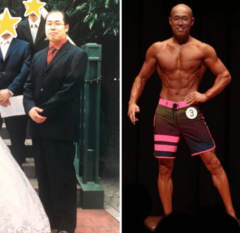 Man Who Got Dumped By Wife As He Was Bald And Fat Has Turned Himself Into Bodybuilder