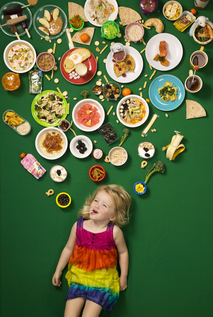 Photographer Clicks Pictures Of Food Eaten By Kids Around The World In One Week