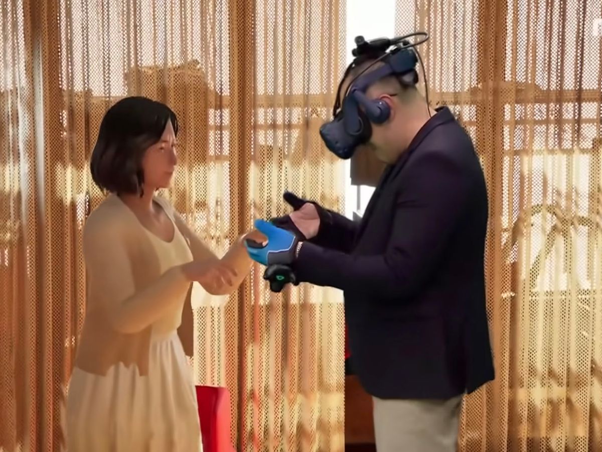 emotional reunion through virtual reality