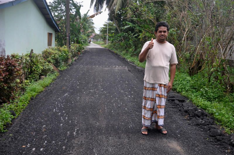 Man installs Speed Bumps near His Home for Sound Sleep