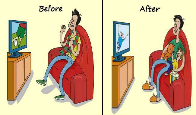 narrate life before after marriage