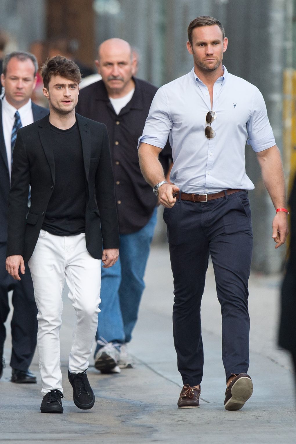 Celebrities Have Got Bodyguards Almost More Handsome Than Them