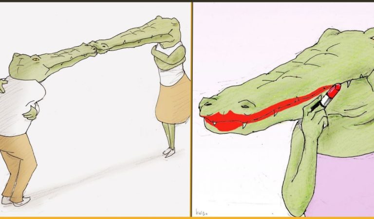30+ Everyday Problems Of Crocodiles Hilariously Illustrated By Japanese Artist