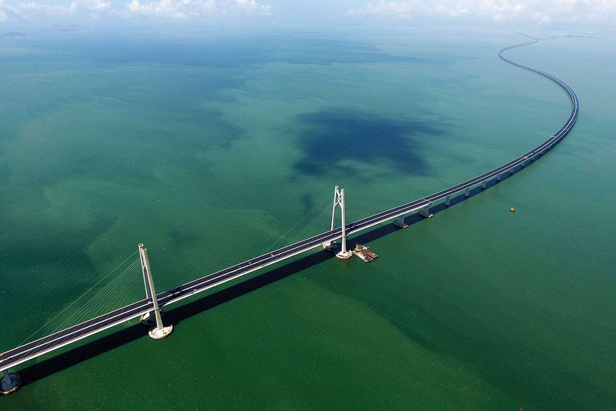 The World's Longest Sea-Crossing Bridge Built Up By China Is Breathtaking