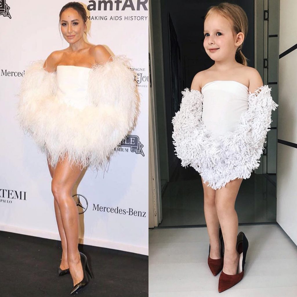 mother-daughter duo recreates celebrity looks