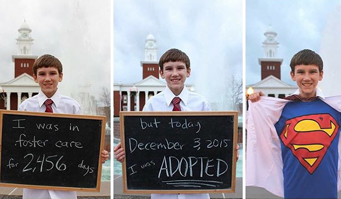 20 Pictures Of Just Adopted Kids That Is Going To Make Your Heart Melt