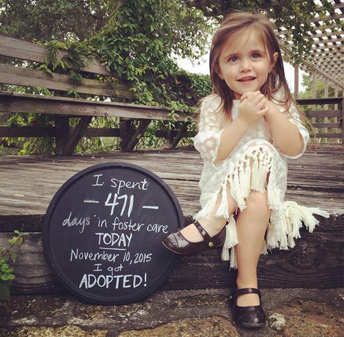 20 Pictures Of Just Adopted Kids That Is Going To Make Your Heart Melt