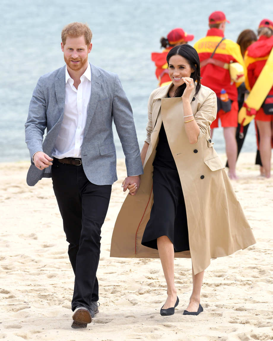 Here Is Why Prince Harry Walks Slightly Ahead Of Meghan Markle