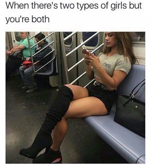 pictures two types girls