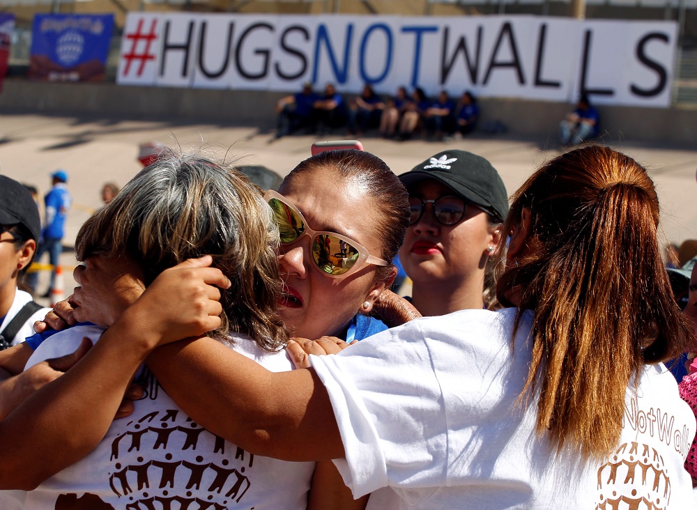 Families Separated By The US-Mexico Border Get A 3-Minute Hug Twice A Year