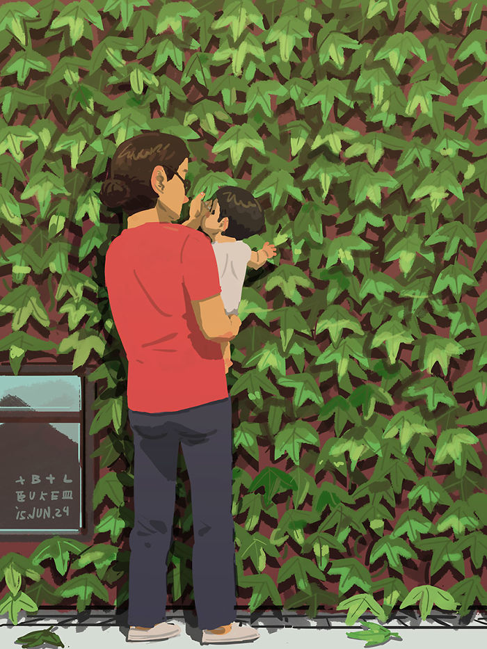 Single Dad Illustrates What It's Like To Raise A Child, And It's Heart Melting