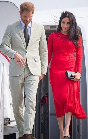 Here Is Why Prince Harry Walks Slightly Ahead Of Meghan Markle