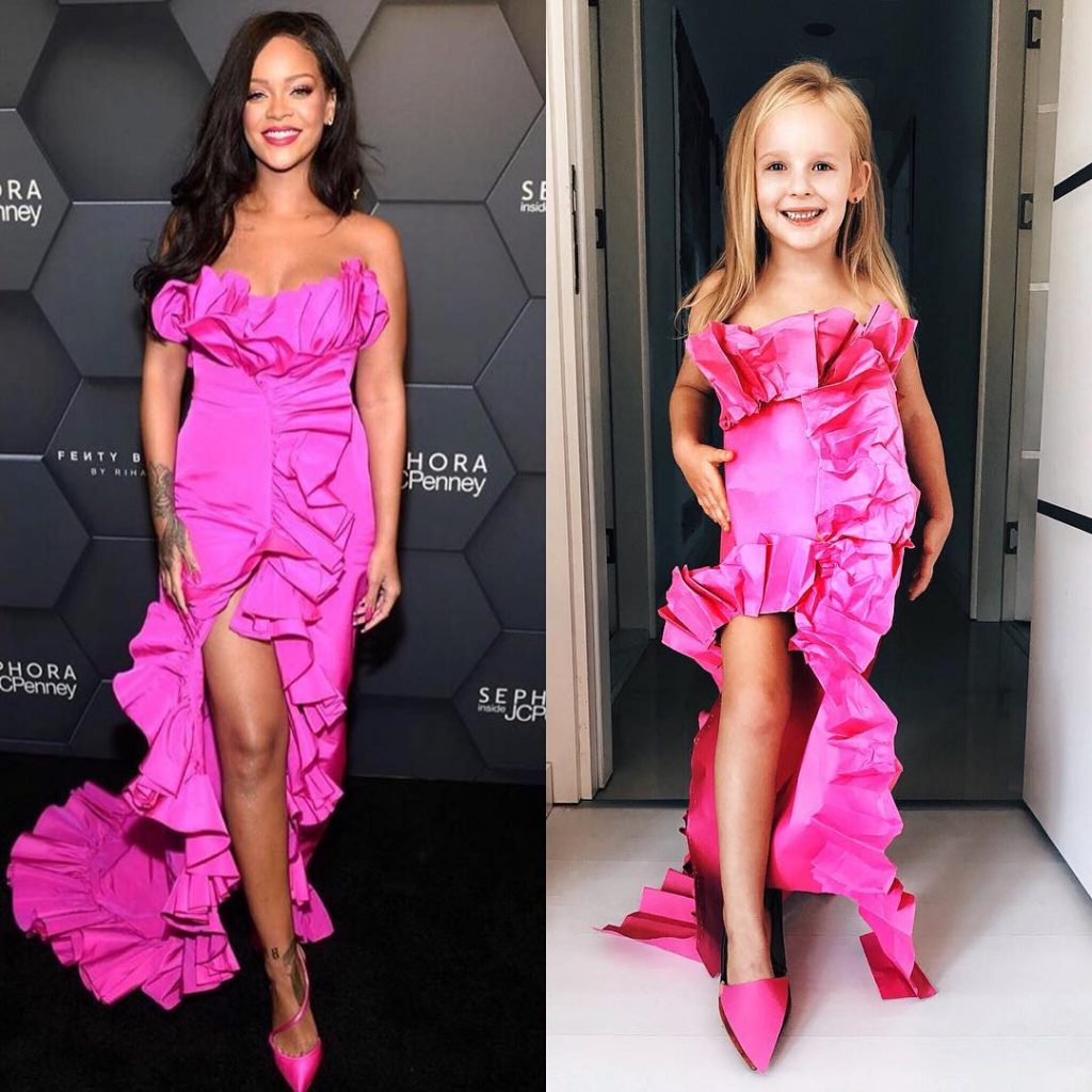 mother-daughter duo recreates celebrity looks