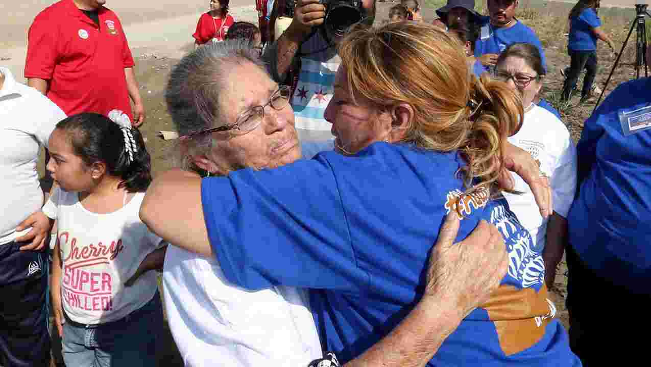 Families Separated By The US-Mexico Border Get A 3-Minute Hug Twice A Year