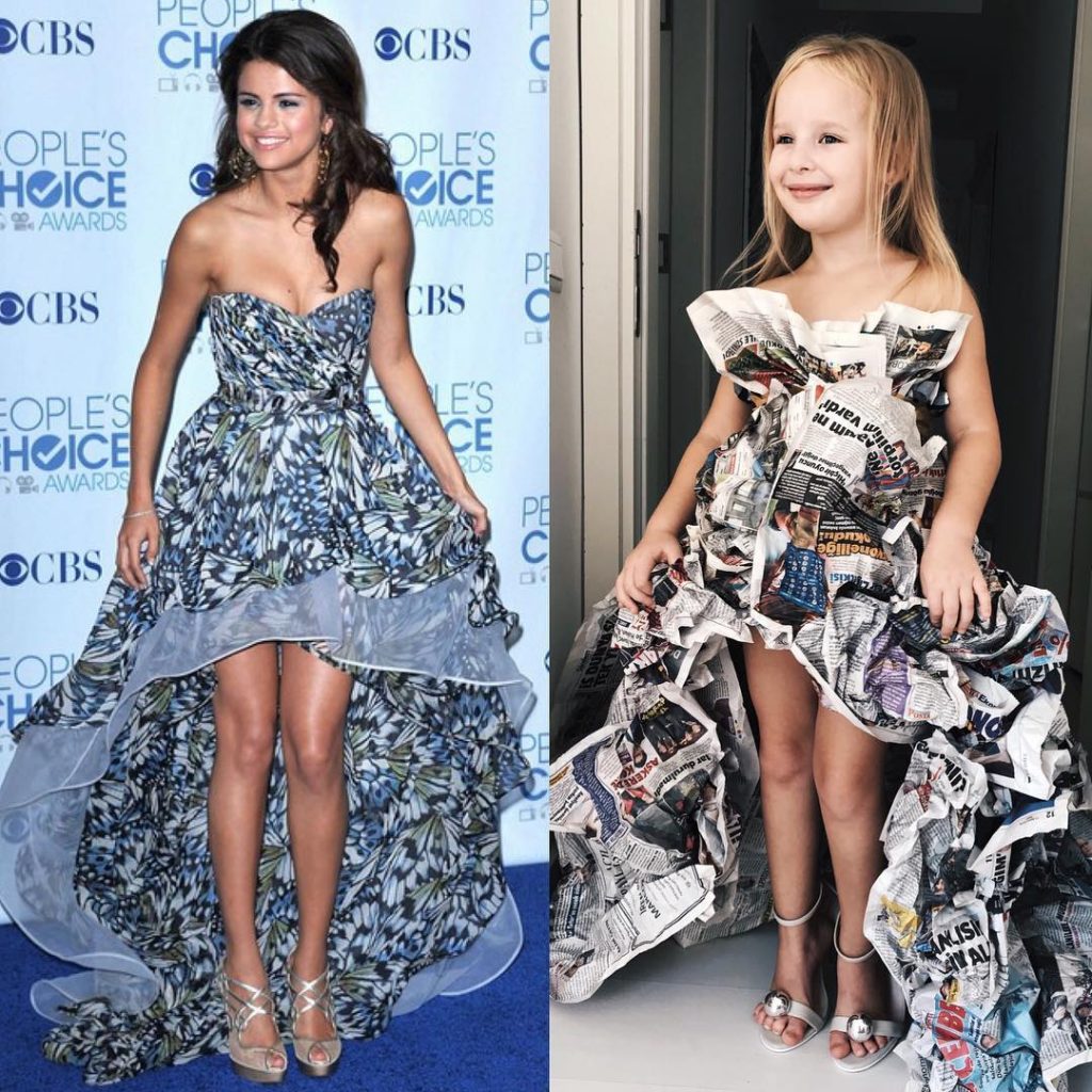 mother-daughter duo recreates celebrity looks