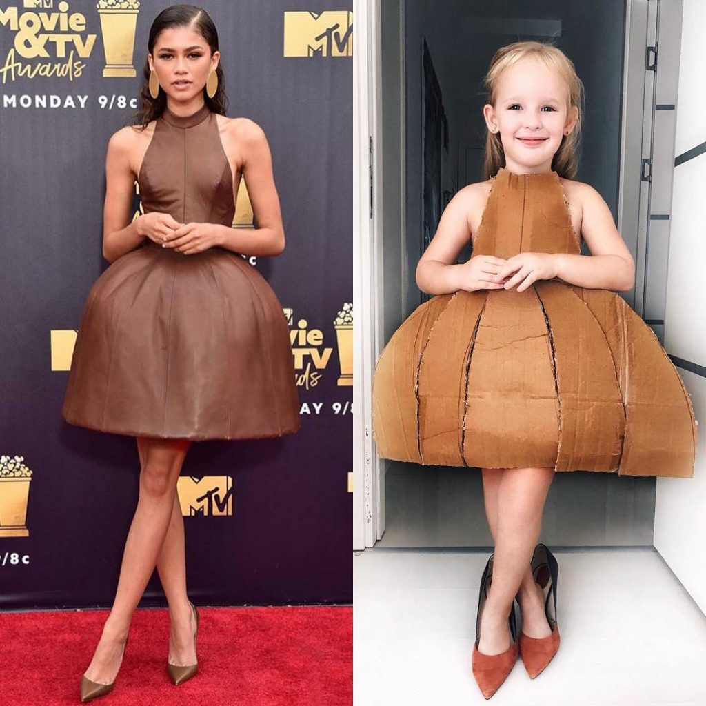 mother-daughter duo recreates celebrity looks