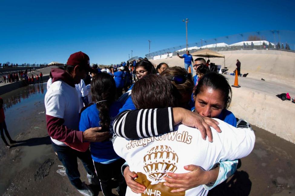 Families Separated By The US-Mexico Border Get A 3-Minute Hug Twice A Year