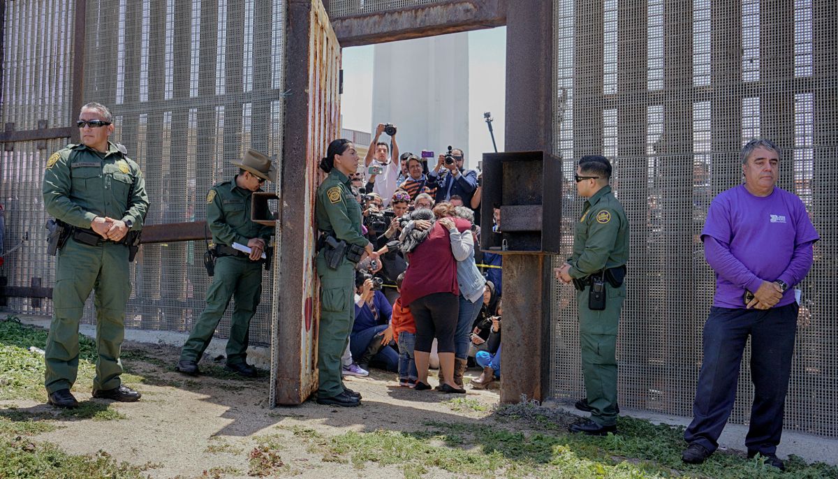 Families Separated By The US-Mexico Border Get A 3-Minute Hug Twice A Year