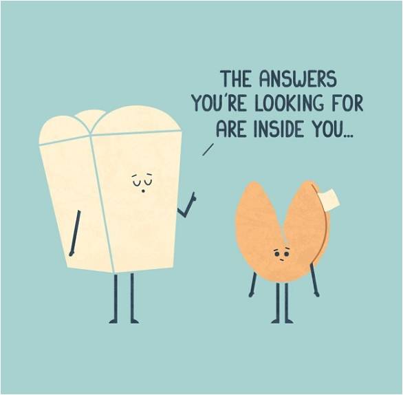 artist draws puns opposites