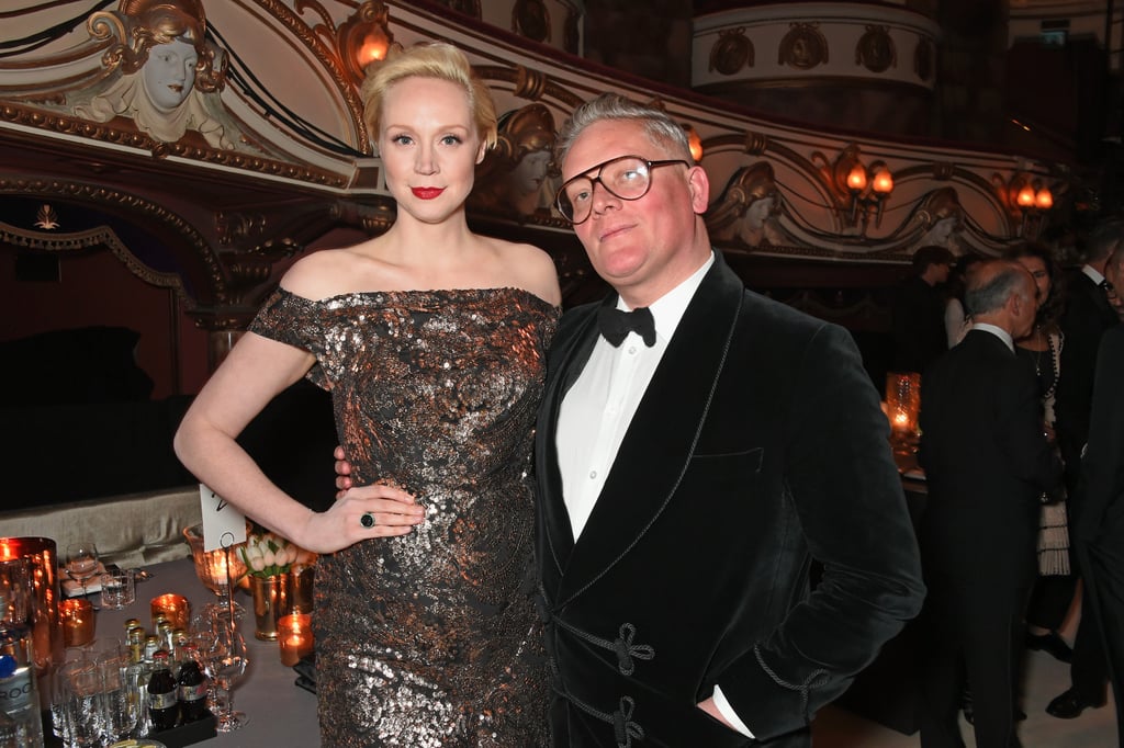 Gwendoline Christie and Giles Deacon