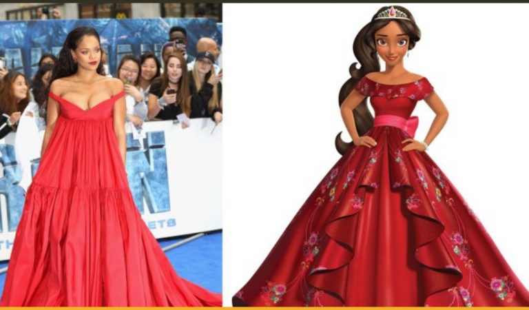 Times When Rihanna Looked Like a Real-Life Disney Princess!