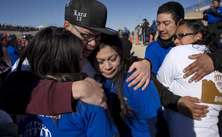 Families Separated By The US-Mexico Border Get A 3-Minute Hug Twice A Year