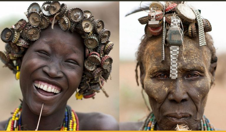 Meet The Talented Tribe In Ethiopia Who Turns Useless Garbage Into Jewelry