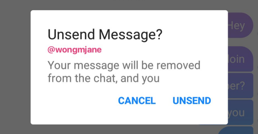 Introducing A Latest Feature Of Facebook That Will Allow You To Unsend A Message 