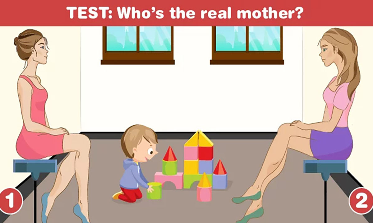 Who Is The Real Mother Of This Child? Take A Guess To Reveal Your Personality Traits