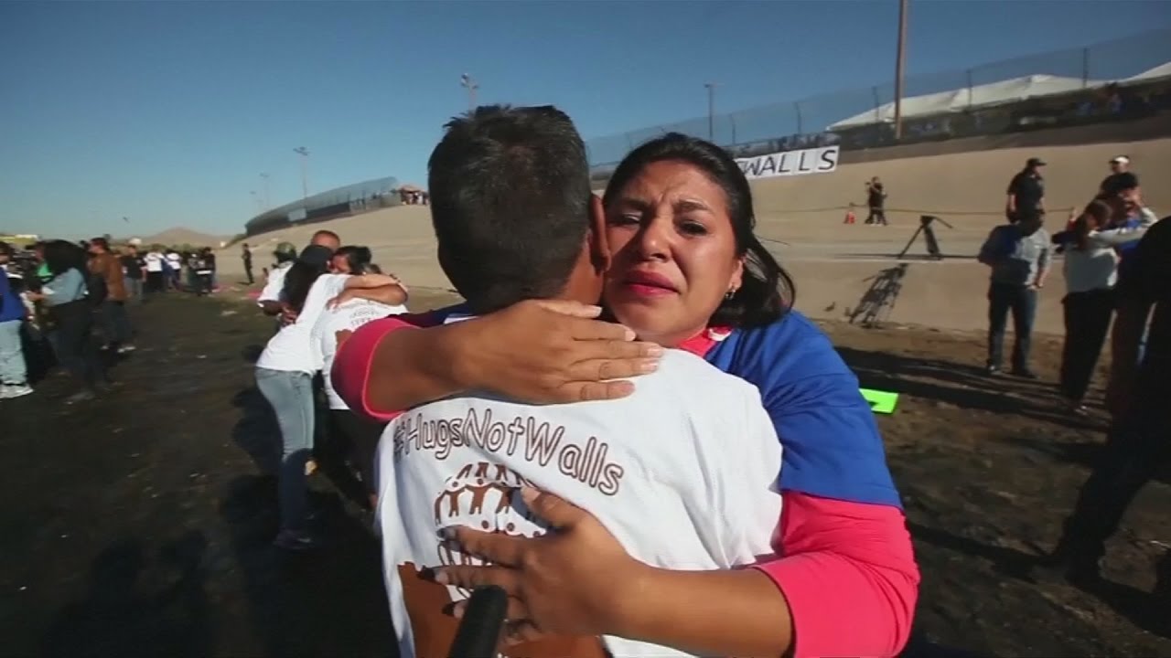 Families Separated By The US-Mexico Border Get A 3-Minute Hug Twice A Year