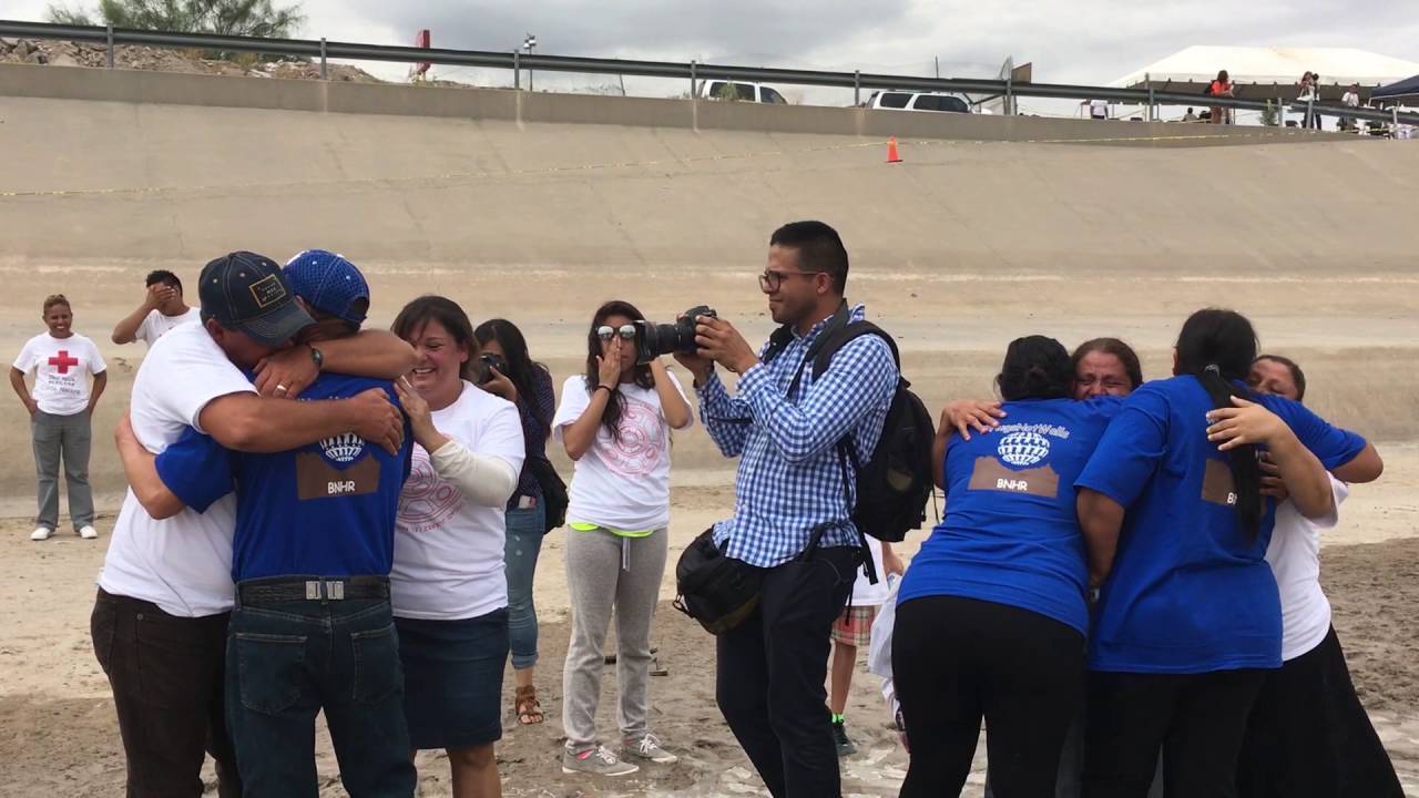 Families Separated By The US-Mexico Border Get A 3-Minute Hug Twice A Year