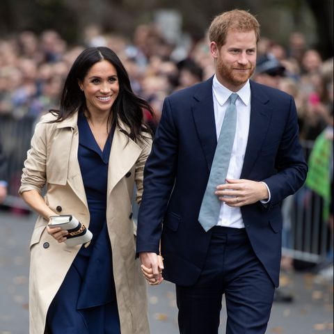 Here Is Why Prince Harry Walks Slightly Ahead Of Meghan Markle