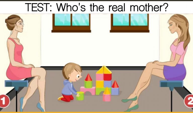 Who Is The Real Mother Of This Child? Take A Guess To Reveal Your Personality Traits