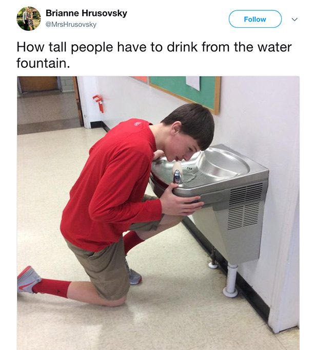 problems tall people deal