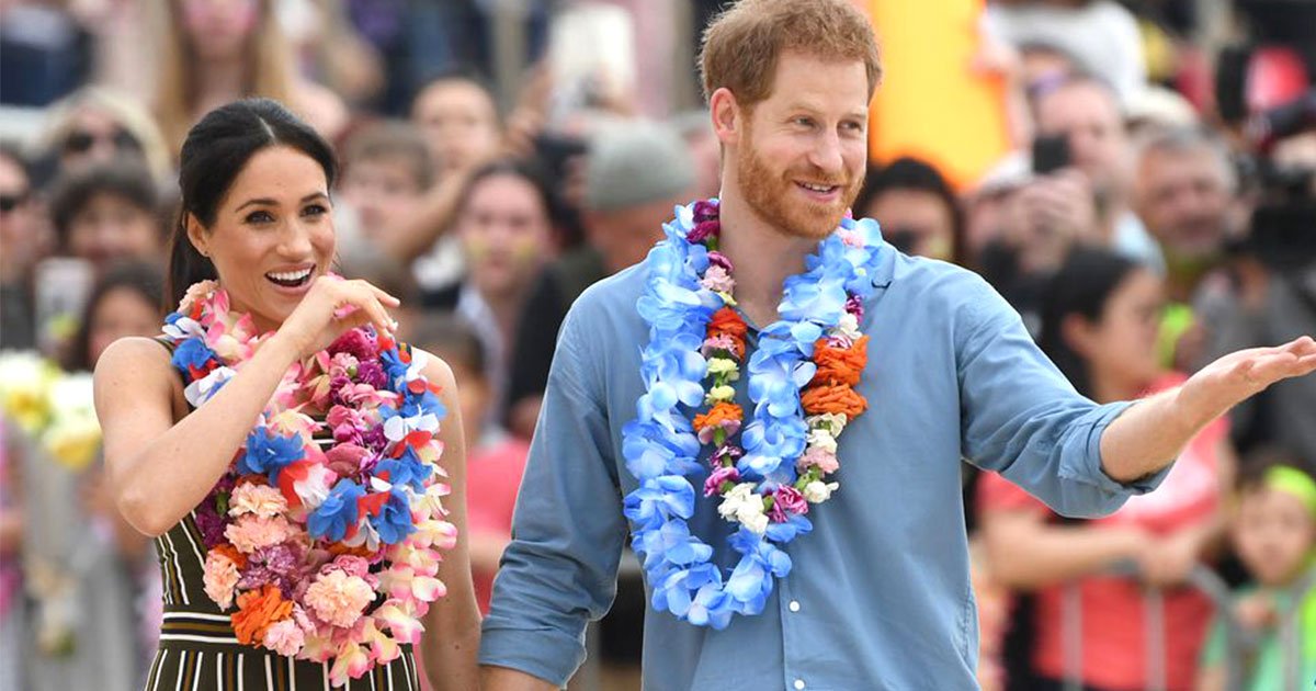 Here Is Why Prince Harry Walks Slightly Ahead Of Meghan Markle