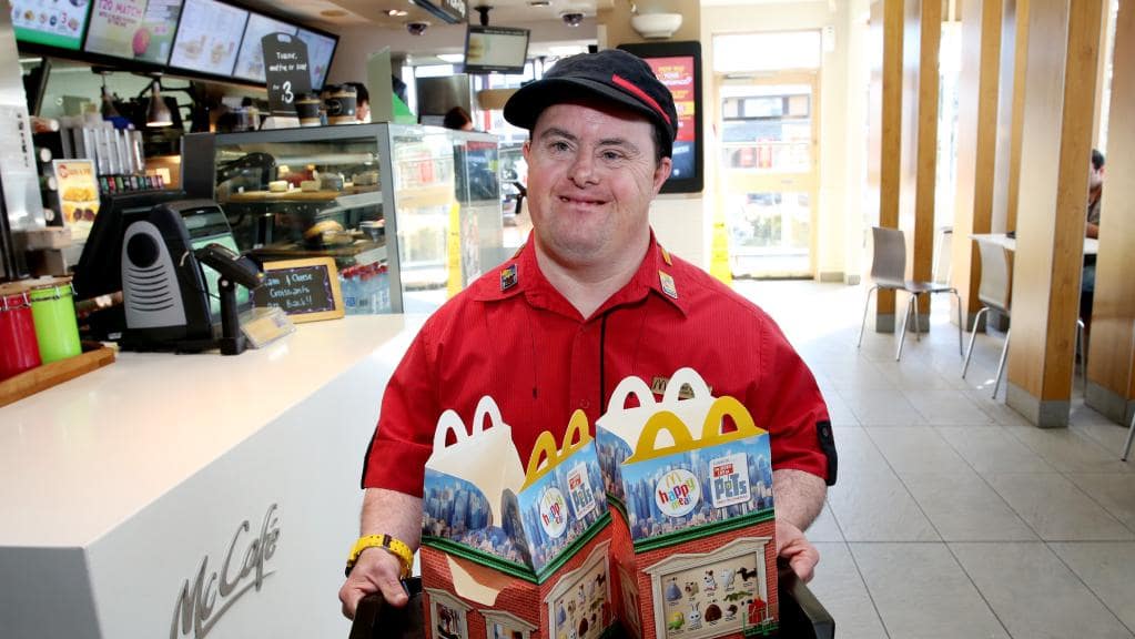 beloved McDonald's worker Down syndrome retires