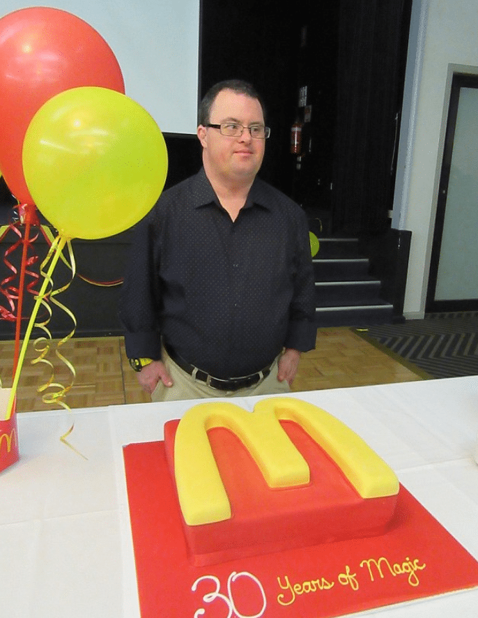 beloved McDonald's worker Down syndrome retires