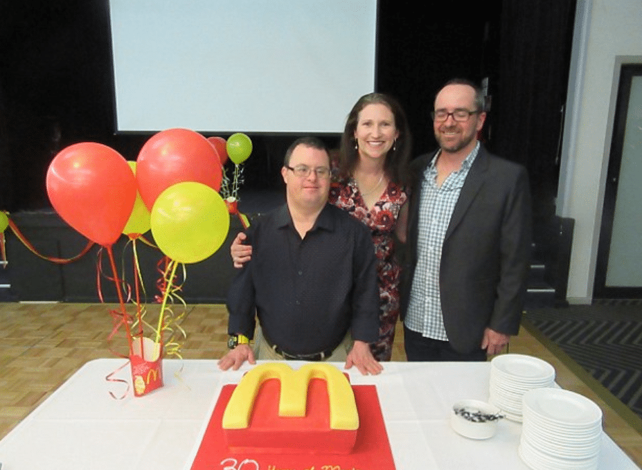 beloved McDonald's worker Down syndrome retires