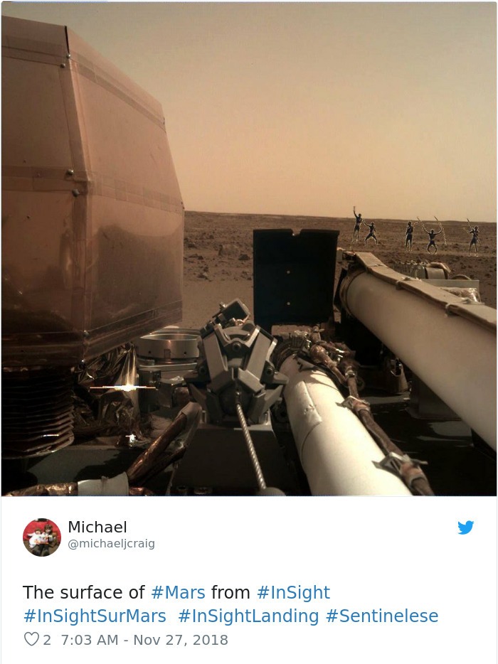 Funny Reactions To NASA’s InSight’s First Photos From Mars