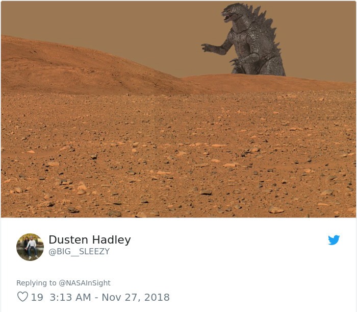 Funny Reactions To NASA’s InSight’s First Photos From Mars