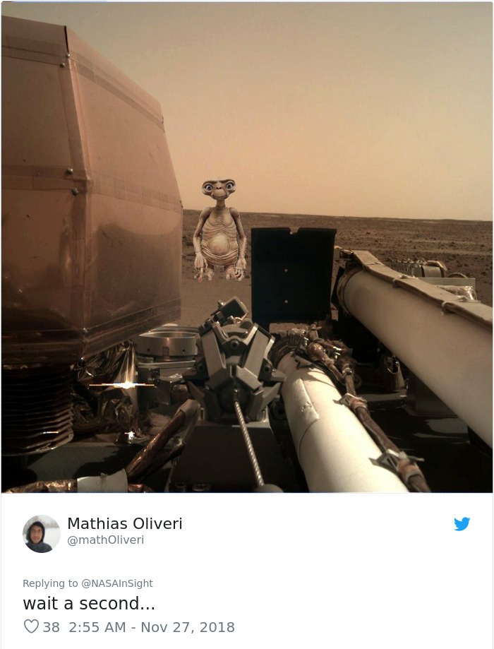 Funny Reactions To NASA’s InSight’s First Photos From Mars