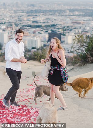 Most Epic Proposal Ever That Included Dogs Jumping Around When The Girl Said "Yes"