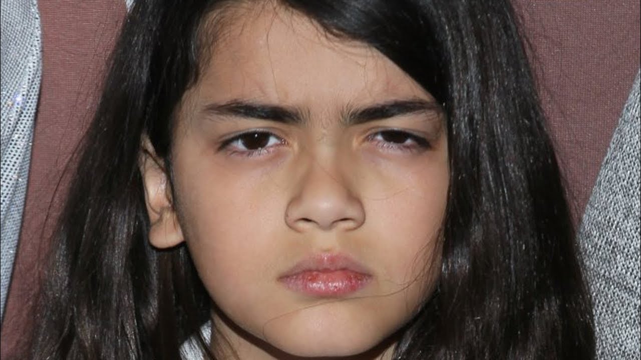 Rare Public Appearance Of Blanket Jackson, Michael Jackson's Youngest Child