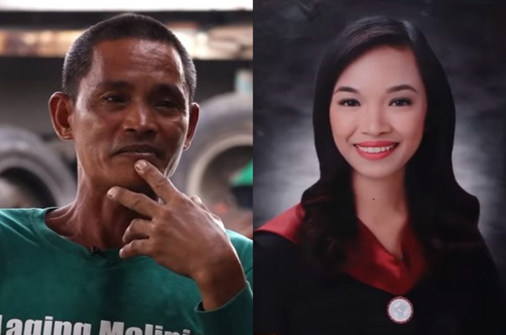 A Garbage Picker Supports His Daughter To Achieve College Degree