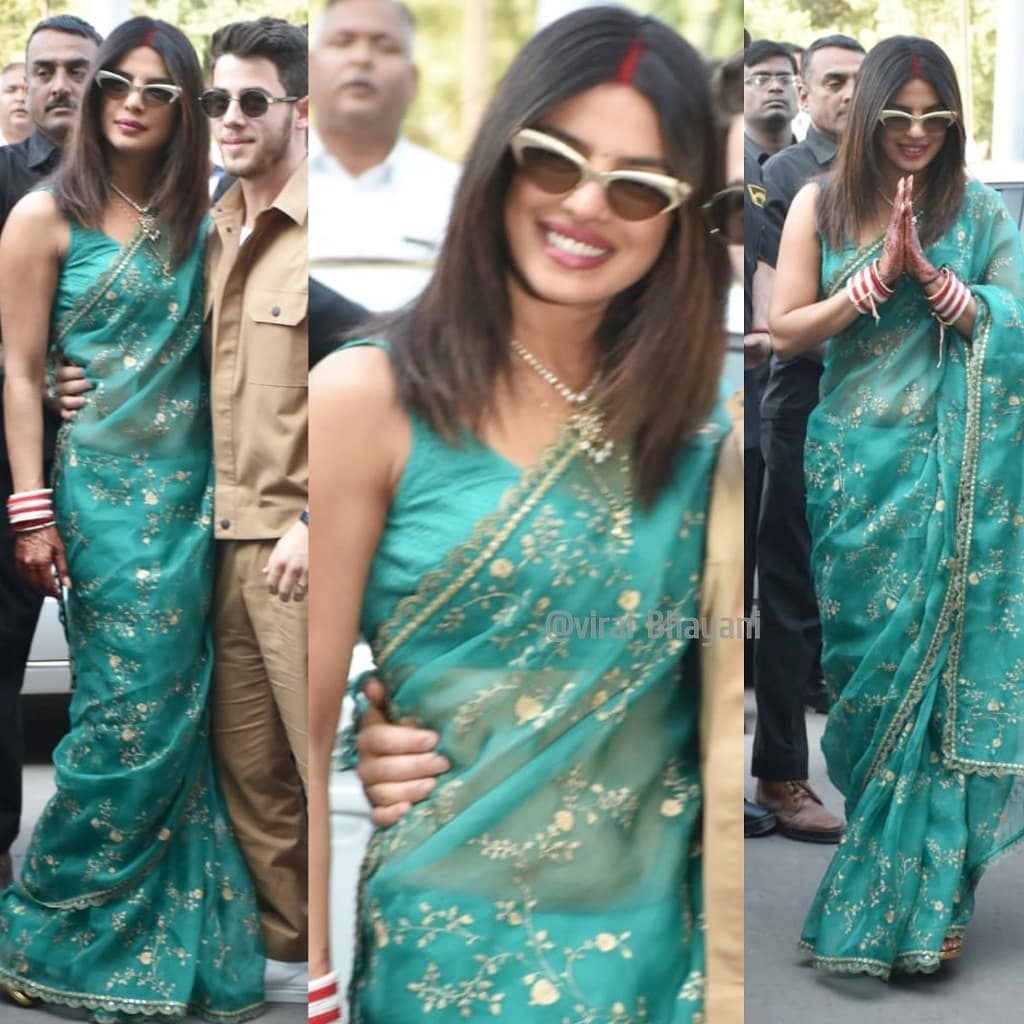 First Pictures Of Newly-married Couple Priyanka Chopra And Nick Jonas At Jodhpur Airport