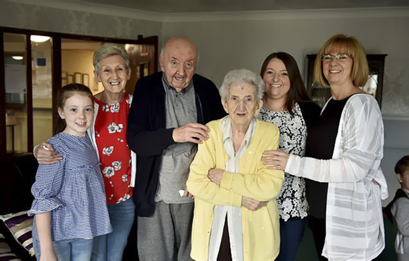 This 90 Years Old Mother Moves Into Care Home To Look After His 80 Years Old Son