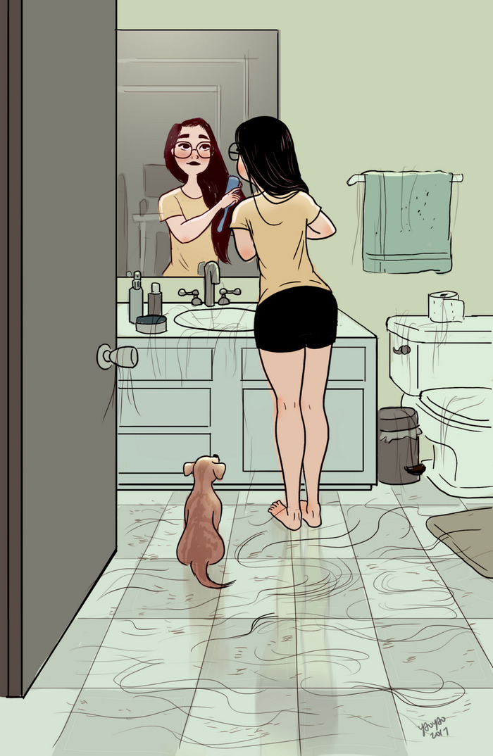 30+ Illustrations That Perfectly Capture The Happiness Of Living Alone